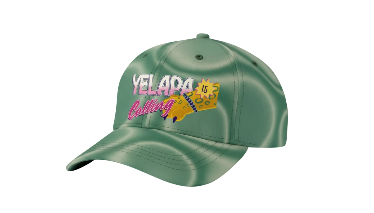 Gorra verde de Yelapa